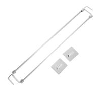 VILLCASE Barres De Tension Réglables Pour Réfrigérateur De Camping Support Pivotant Et Barres De Réfrigérateur Pour Rangement Sécurisé La Caravane