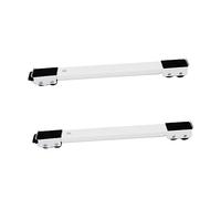VILLCASE Base Roulante Universelle Pour Machine À Laver - Support De Base Pour Réfrigérateur - Support Mobile Réglable Avec Roulettes Et