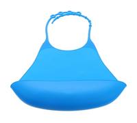 VILLCASE Bavoir Adulte en Silicone Imperméable Multifonction Protège Vêtements Éclaboussures Grand Format pour Boire et Manger Personnes Âgées Alitées Convalescence