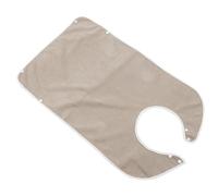 VILLCASE Bavoir Adulte Imperméable en Tissu Résistant Protection Repas pour Personnes Âgées 1 Pièce Couleur Marron Serviette Absorbante pour Soins et Alimentation Quotidienne