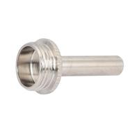 VILLCASE Bielle de Trompette en Acier Inoxydable Argenté, Support Facile à Installer pour Améliorer la Fluidité de Jeu, Accessoire pour Trompette Standard