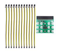 VILLCASE Bloc Alimentation pour Câble Alimentation pour Carte Graphique Accessoire De Minage Câble Broches vers Broches