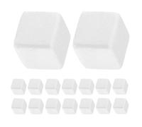 VILLCASE Bloc Minéral Naturel pour Tortues et Reptiles, 36 Pièces, Cube Broyeur à Mâcher, Fournit des Oligo-éléments Essentiels pour Aquarium et Terrarium