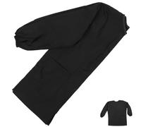 VILLCASE Blouse de Coiffeur Imperméable et Respirante en Polyester Taille Unique Tablier de Travail Professionnel Anti-Salissures pour Salon de Coiffure Cape de Coupe pour Adultes