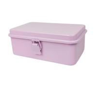 VILLCASE Boîte à Outils inclure mécanique Conteneurs Mental Organisateur de matériel Organisateur d'outils pour Voiture Stockage d'outils Portable tôle d'acier laminée à Froid Rose