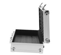 VILLCASE Boîte à Remède Multifonctionnelle en Alliage D'aluminium Taille 29x16x7 Cm Serrure pour Usage Médical et Cosmétique Maison, Bureau, Voyage, Étui Portable