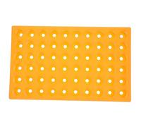 VILLCASE Boîte De Finition CNC Accessoire Organisateurs Cas De Foret Porte-Foret Organisateur De Bits Organisateur De Forage Boîtes De Rangement pour Forets Porte-Embout Orange Plastique