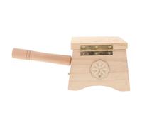 VILLCASE Boîte de Moxibustion en Bois Portable Pot Traditionnel pour Bâtonnets de Moxa Format Compact pour Usage Domestique et Voyage Surface Polie Douce Base Stable Sécurisée