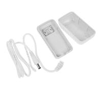 VILLCASE Boîte de Rangement Blanche en Plastique de Prise de Charge Simulée Compartiment Secret Spacieux pour Cacher Bijoux et Argenté en Toute Discrétion