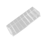 VILLCASE Boîte de Rangement Pratique pour Peigne de Tondeuse Électrique, Conteneur à Compartiment Unique, Organiseur D’Accessoires de Coiffure, Léger et Portable pour Salon et Usage