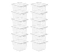VILLCASE Boîte D'élevage pour Reptiles 20 Pièces en PP Résistante à l'usure, Cage Compacte pour Insectes et Reptiles, pour L'observation et L'élevage