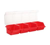 VILLCASE Boîte Plastique pour Rangement De Vis Écrous Et Perles Organisateur De Boulons avec Compartiments Et Couvercle Anti-poussière