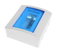 VILLCASE Boîtier de Protection Étanche pour Disjoncteur Boîte de Jonction Din Rail Circuits Encastrable Mural Intérieur Protection Électrique Durable et Facile à Installer
