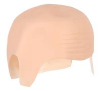 VILLCASE Bonnet Chauve Allongé en Caoutchouc Couleur Chair pour Cosplay et Halloween Couvre-Chef Effet Cuir Chevelu Réaliste Accessoire Réutilisable pour Costumes et Spectacles Adultes