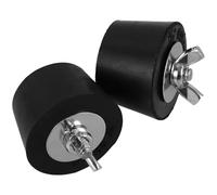 VILLCASE Bouchons D'expansion Hivernale Performance Stable et Léger, Lot de 2 Pièces pour Piscine en PVC Noir pour Hivernage de Piscine Hors Sol