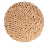 VILLCASE Boule de Griffoir pour Chat D'intérieur en Corde de Chanvre Marron, Jouet Résistant à l'usure Qui Protège Meubles, pour Stimuler et Amuser Votre Chat la Maison