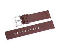 VILLCASE Bracelet De Montre Cuir Pour Homme Remplacement Compatible Avec Gear Boucle Argentée Et Confortable