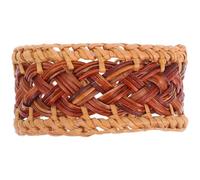 VILLCASE Bracelet Femme Manchette Rotin Tissé Bracelet Rétro Bohème Ajustable Fait Main Pour Femme