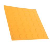 VILLCASE Brique Aveugle Jaune en Pvc Facile à Utiliser Motif Unique, pour Allée Extérieure de Jardin ou Patio, Carreau Tactile de Sol Sécurisé