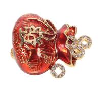 VILLCASE Broche en Forme de Sac Porte-chance pour Femme Broche Décorative pour Chapeau et Vêtement Bijou Festif pour Costume et Manteau