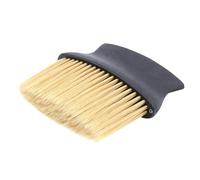 VILLCASE Brosse à Cheveux Cassés Professionnelle Noire et Jaune, Brosse de Nettoyage pour Salon de Coiffure, Petite Taille Portable, pour Coiffage et Entretien Après Coupe