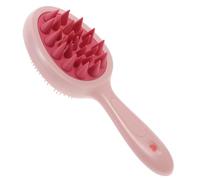 VILLCASE Brosse de Massage du Cuir Chevelu et Éponge pour Laver les Cheveux, Manche Long, Exfoliant Capillaire, Stimulation et Détente, Nettoyage Profond, Soin Quotidien du Cuir Chevelu,