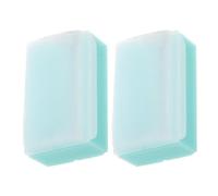 VILLCASE Brosse Tactile Sensorielle pour Bébé 2 Pièces en Éponge Douce et Pp, Bain Massage Relaxant des -nés