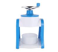 VILLCASE Broyeur à Glace Manuel Compact Bleu en Pp, Machine à Glace Pilée pour Granités et Smoothies, Utilisation Facile et Démontable, pour Été et Boissons Glacées, Appareil