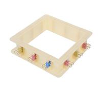 VILLCASE Cadre de Moule Réglable Plastique Durable Support Ajustable pour Moulage Silicone Résine et Bougie Diy Démoulage Facile et Polyvalent