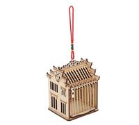 VILLCASE Cage à Sauterelles en Bois Pratique et Sûre Design Simple pour Apprentissage et Exploration Naturelle, Mini Cage pour Garçon et Filles