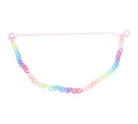 VILLCASE Chaîne de Pantalon de Danse Double Couche Colorée Accessoire pour Boîte de Nuit Chaîne de Taille Légère et Résistante pour Femme Décoration de Pantalon pour Soirée et Fête