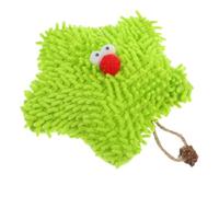 VILLCASE Chat D'intérieur Interactif en Peluche, Nettoyage Dentaire | Chats et Chatons, Usage Intérieur, Parfumé à L'herbe à Chat, Vert Clair