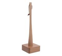 VILLCASE Chausse-pied Outil Pratique de 30 Cm en Bois à avec Base Stable pour Éviter Rayures Accidentelles, Maison et Usage Quotidien