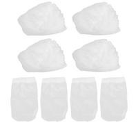 VILLCASE Chaussettes Filtrantes Poche Filtrante Élastique Résistante et Facile à Utiliser en Nylon Blanc 30 Pièces pour Piscine pour Skimmer de Piscine