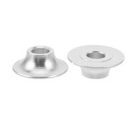VILLCASE Clip de Stabilisation en Alliage D'aluminium pour Roulette Frontale de Fauteuil Roulant, Diamètre 8mm, Accessoire de Maintenance et Remplacement Argenté