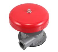 VILLCASE Cloche Alarme Incendie à Entraînement Hydraulique pour Systèmes de Sécurité Dispositif Rond Étanche pour Bâtiments Commerciaux et Industriels pour Vannes Alarme Humide Installation