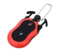 VILLCASE Compteur de Coups de Golf Double Cadran et Chaîne Rouge en Plastique Portable Accessoire Sports de Plein Air des Passionnés