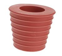 VILLCASE Cône de Calage pour Parasol de Terrasse Embout Robuste Résistant à Abrasion Protection Anti-Rayures et Stabilisateur pour Pied de Parasol Extérieur Couleur Marron