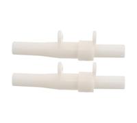 VILLCASE Connecteurs de Joints de Tente en Plastique Blanc, Design Pop-up Léger, Accessoires de Réparation pour Tentes de Camping, Kit de Remplacement 2pcs pour Réparations d'urgence