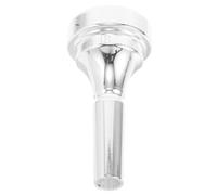 VILLCASE Cornet Mouthpiece Métal Plaqué Argent pour Short Cornet pour Débutants et Professionnels Résistant Contrôle Sonore Accessoire de Musique Laiton Couleur Aléatoire