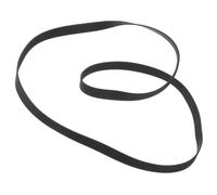 VILLCASE Courroie en Caoutchouc Noire Plate 201 Mm X 5 Mm pour Platine Vinyle et Lecteur de Cassettes, Courroie D’entraînement Flexible et Résistante pour Tourne-Disque et Phonographe,