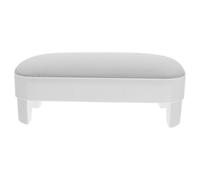 VILLCASE Coussin de Manucure Portable en Cuir Pu Gris, Repose-main Antidérapant Ergonomique pour Nail Art, Accessoire Léger et Lavable pour Table de Manucure Salon et Usage Professionnel