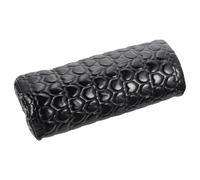 VILLCASE Coussin Repose-main pour Nail Art Noir en Pu et Coton, Coussinet de Manucure Chic et Confortable, Réduit la Fatigue du Poignet, pour Usage Maison et Salon