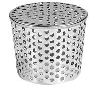 VILLCASE Couvercle de Drainage en Acier Inoxydable 304, Crépine de Gouttière Conique, Filtre Anti-feuilles pour Tube Ø60-75 Mm, Protège-gouttière Solide pour Toit, Balcon et Drain