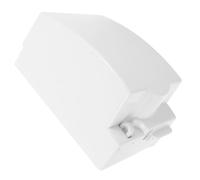 VILLCASE Couvercle de Protection Étanche pour Plaque D'interrupteur Murale, Plastique Blanc, Verrouillable et Auto-adhésif, Montage Mural pour Salle de Bain et Environnements Humides