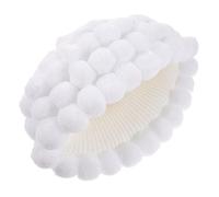 VILLCASE Couverture de tête de Chapeau de Vieille Dame Costume de Mamie Enfant déguisement de Vieille Femme Fermes de Vieille Dame Perruques de Vieilles Femmes Perruques idiotes Fil Blanche