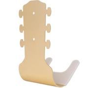 VILLCASE Crochet Mural Support Suspendre Murale pour Guitare et Ukulélé en Métal Doré Protection en Silicone, Capacité Renforcée et Fixation Stable
