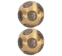 VILLCASE D’Exercice en Massif 5 CM à 12 Faces Rotatives - Ballon de Fitness et Renforcement Préhension pour Rééducation Anti-Stress et Entraînement Manuel