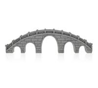 VILLCASE Décoration Pont de Pierre Simulé pour Aquarium Poisson, Ornement Résistant à L'immersion en Poudre de Célestite, Modélisation Réaliste pour Décoration Maison et Bureau