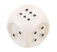 VILLCASE Dés Tactiles en Braille pour Joueurs Malvoyants, Construction Plastique Stable, Points Tactiles Surélevés, pour Jeux Éducatifs Classe